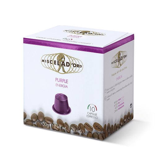 Miscela d'Oro Espresso Intenso Capsules - 10/Bag - Compatible with Nespresso® Machines