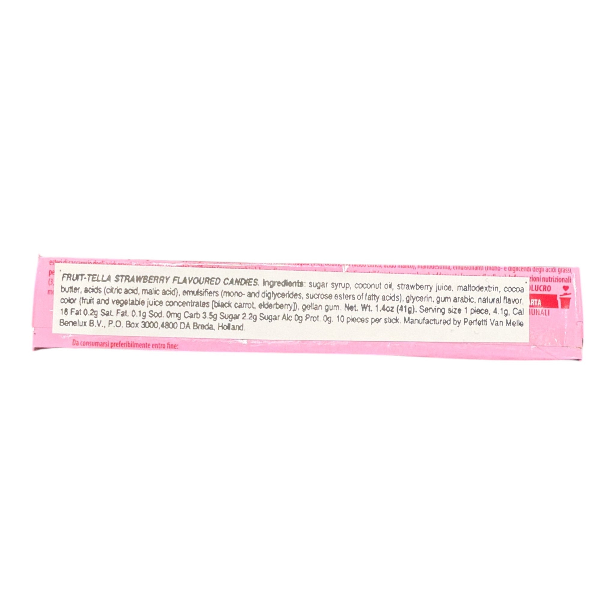 Fruit-Tella - Con Succo Di Frutta - Fragola - 41g (1.44 oz