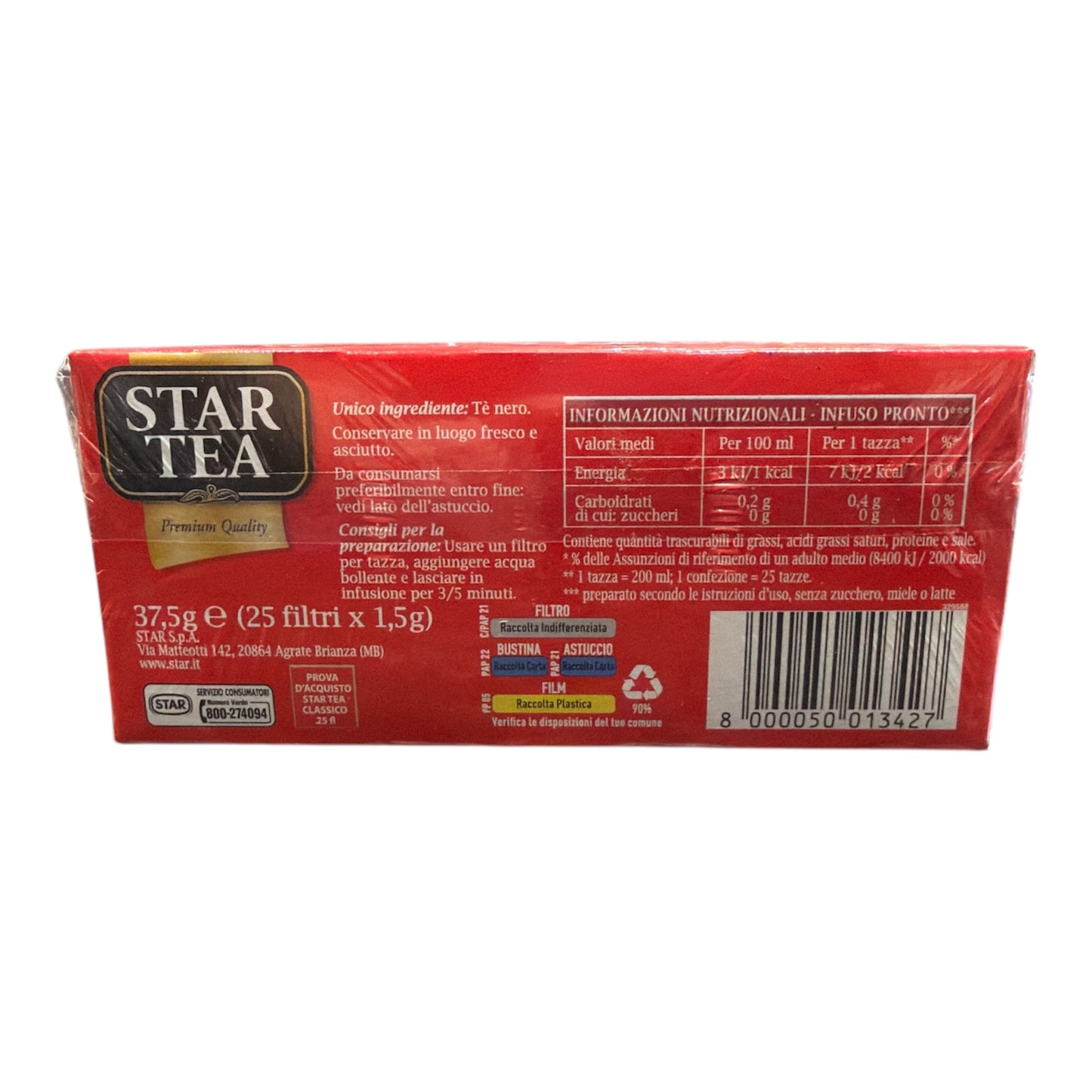 Star Tea Classico - 25 Bags