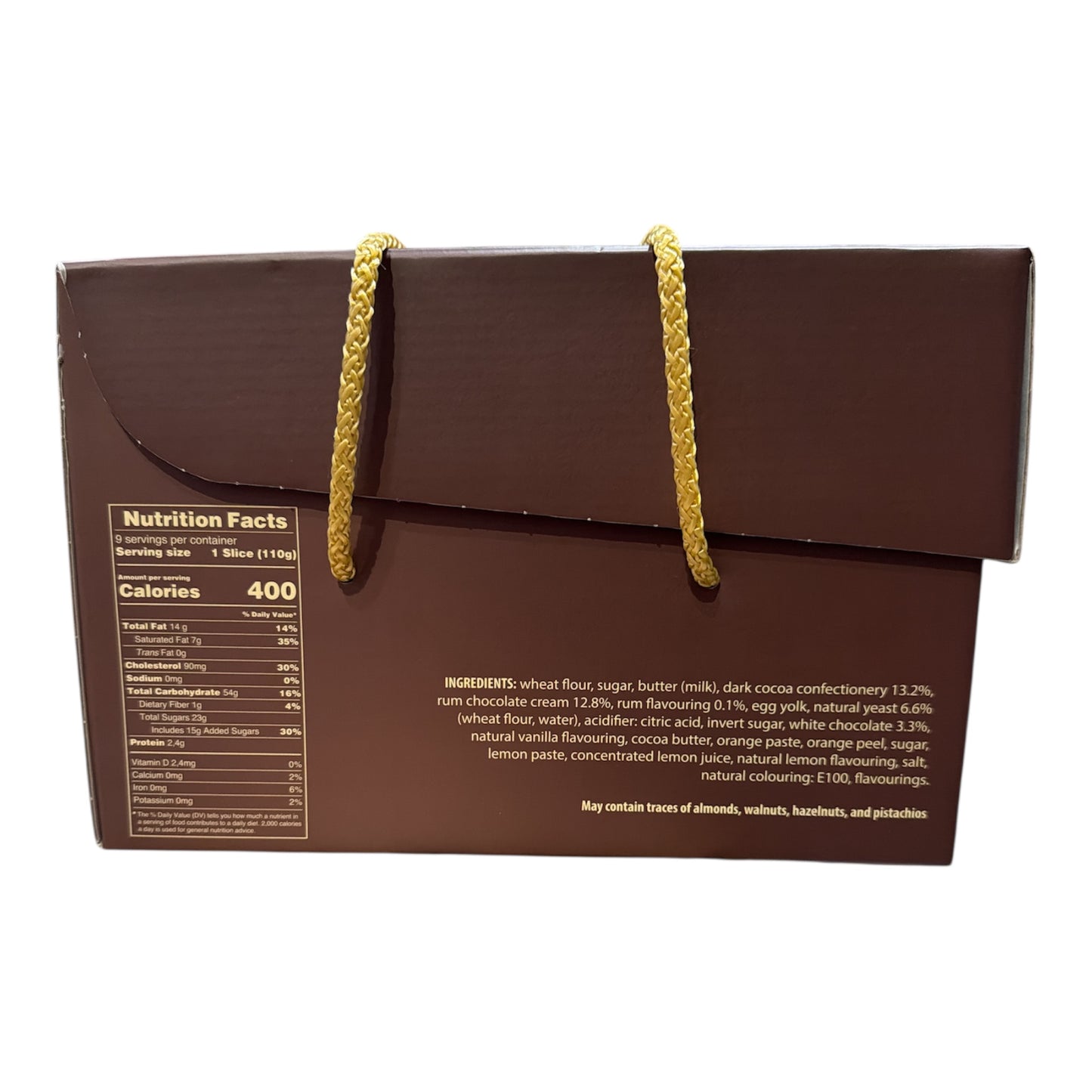 Primo Amore - Torino - Panettone Cioccolato e Rum - 1000g (2.2LB)