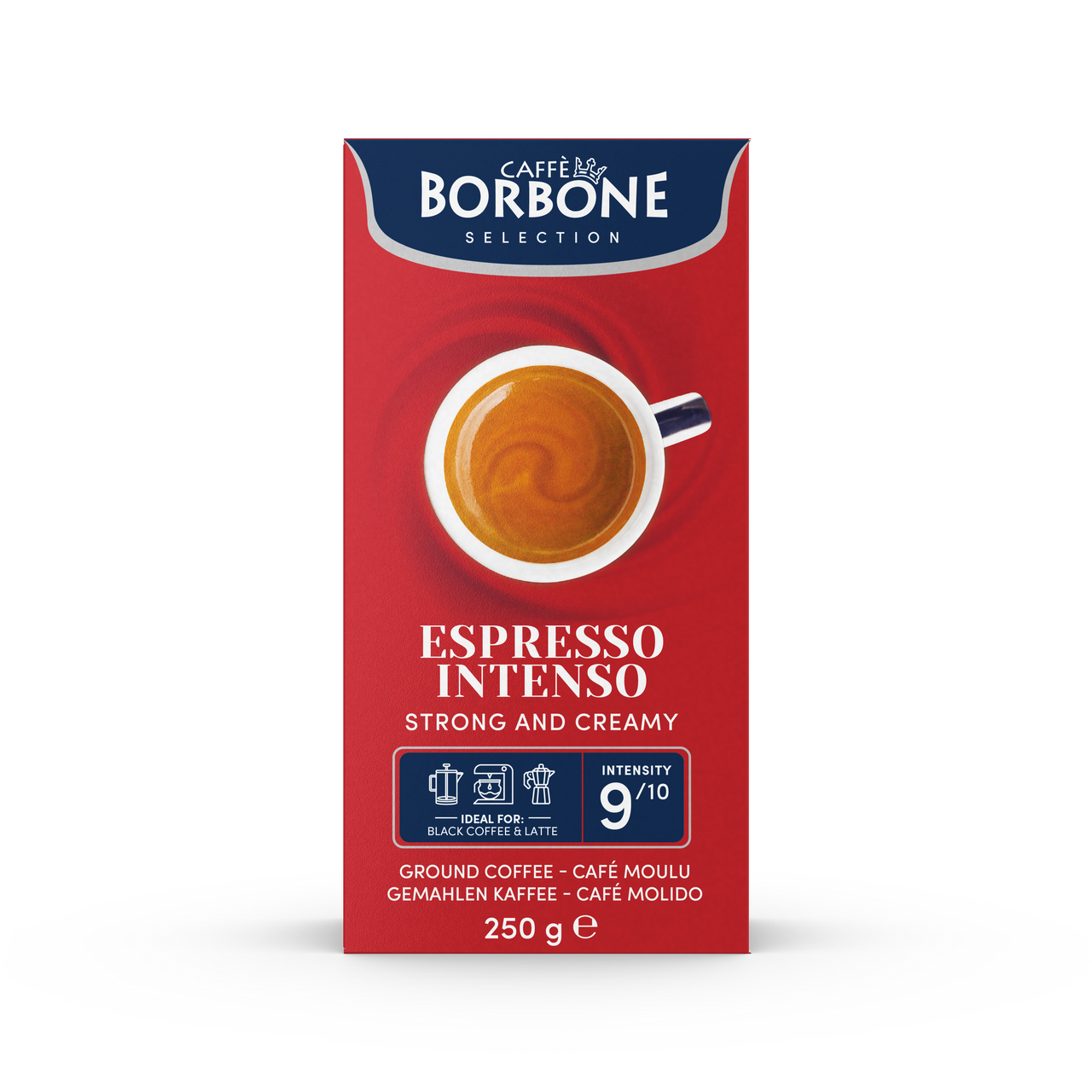 Caffe Borbone - Intenso - Ground Espresso Brick - 250g