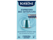 Caffe Borbone - Decaffeinato - Nespresso - 10 Aluminium Capsules