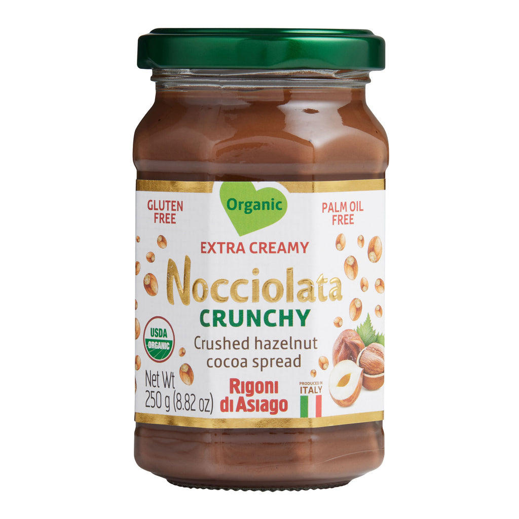 Rigoni - Nocciolata Crunchy  - Crushed Hazelnut Cocao Spread - 250g (8.82oz)