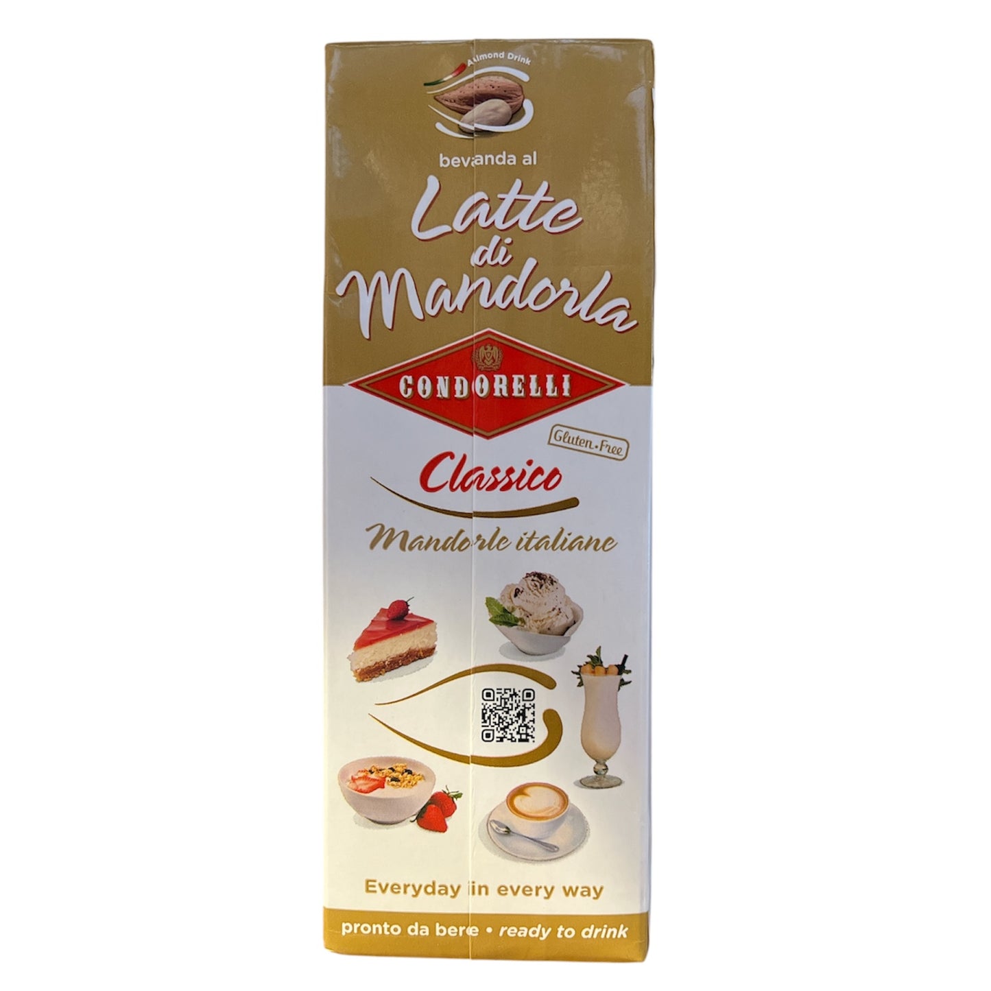 Condorelli - Latte Di Mandorla - Almond Drink - 1000ml (33.814 fl)