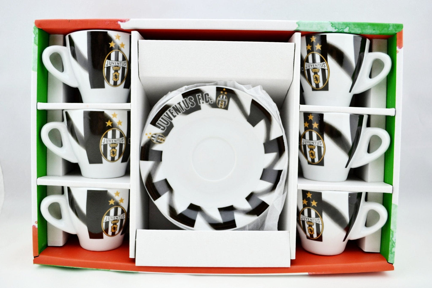 Lorenzo - Juventus F.C. Espresso Cups - Set of 6