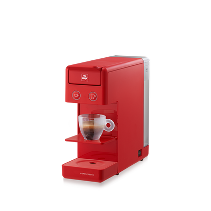 Illy Y3.3 iperEspresso Espresso & Coffee Machine - Red