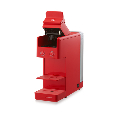 Illy Y3.3 iperEspresso Espresso & Coffee Machine - Red