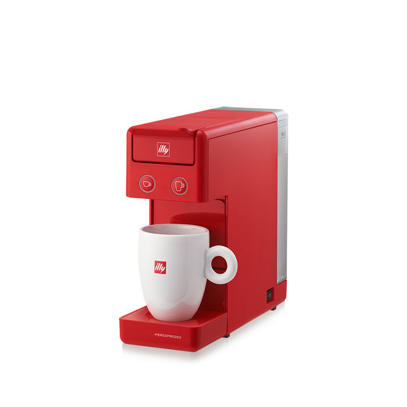 Illy Y3.3 iperEspresso Espresso & Coffee Machine - Red