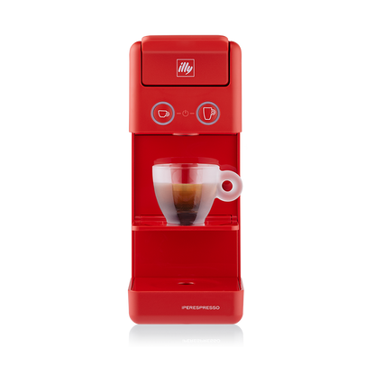Illy Y3.3 iperEspresso Espresso & Coffee Machine - Red