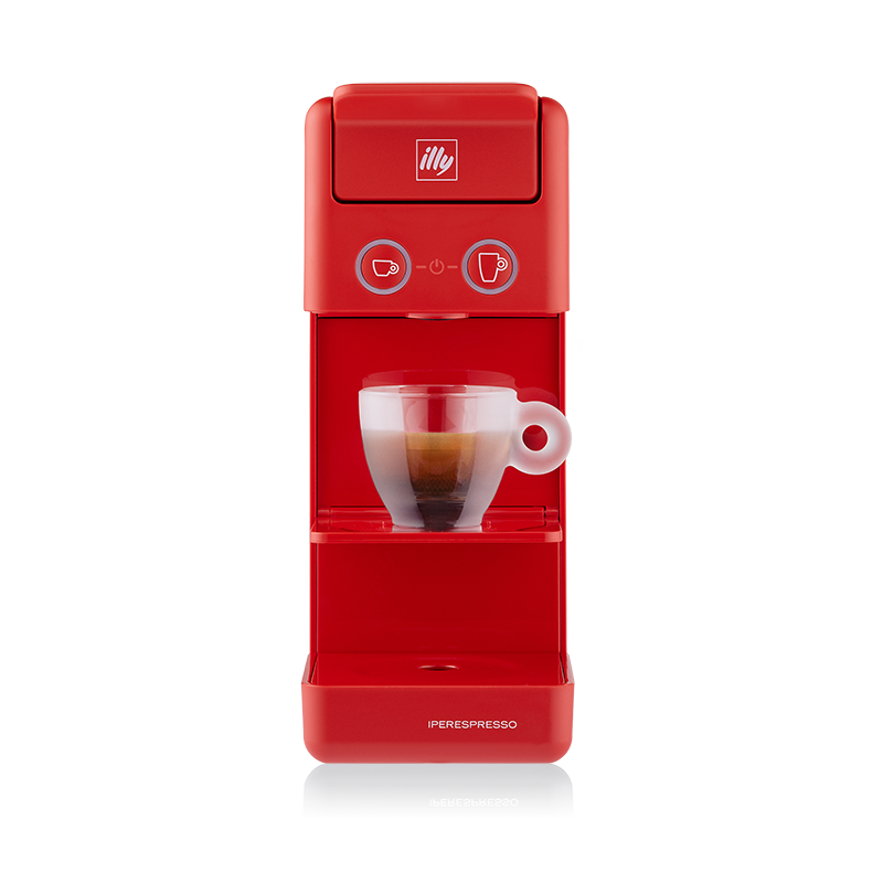 Illy Y3.3 iperEspresso Espresso & Coffee Machine - Red