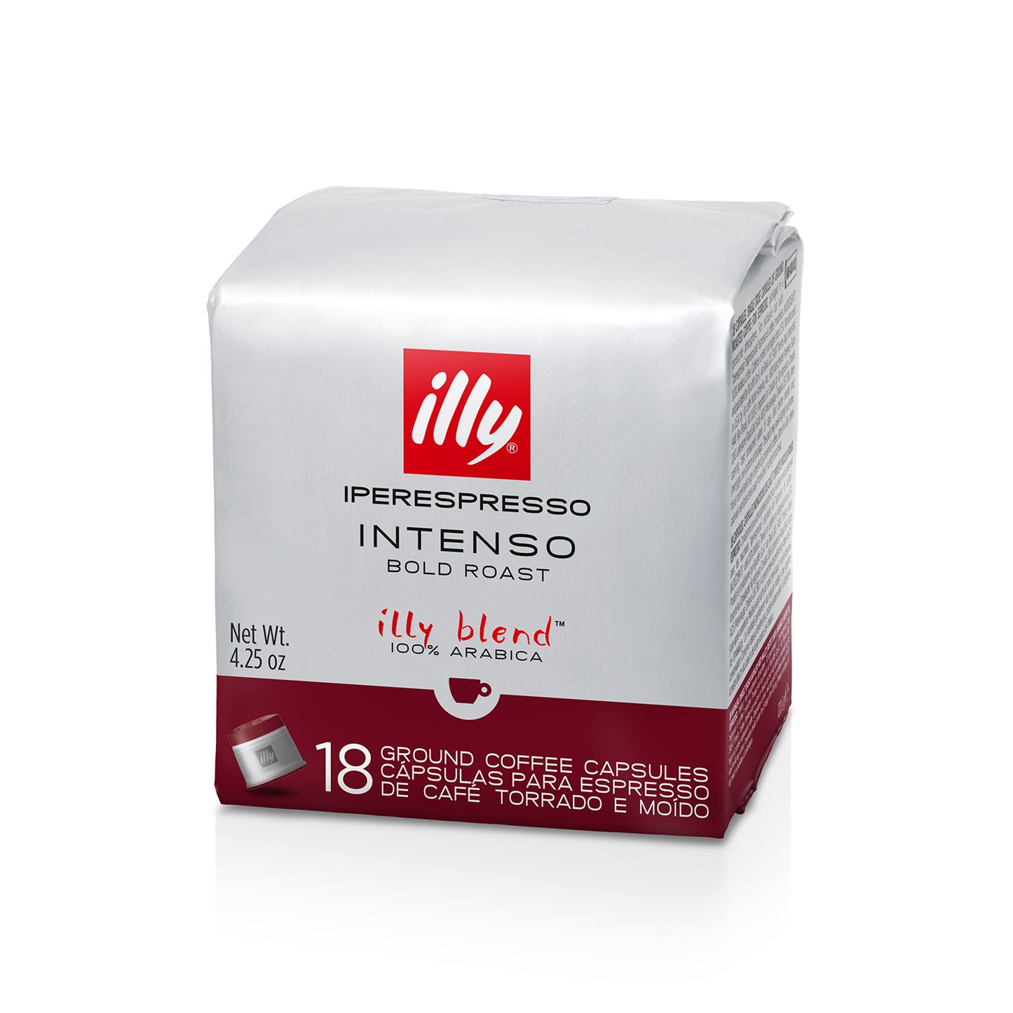 illy iperEspresso INTENSO Capsules - Dark Roast - 18 Capsules