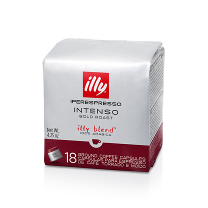 illy iperEspresso INTENSO Capsules - Dark Roast - 18 Capsules