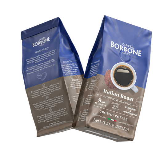Caffe Borbone - Italian Roast - Ground Espresso - 10oz (283.5g)