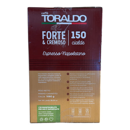 Toraldo  - Forte e Cremoso Pods - 150pcs
