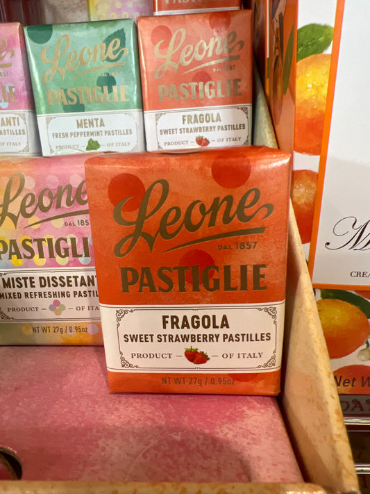Leone - Pastiglie al Gusto Fragola - 27g