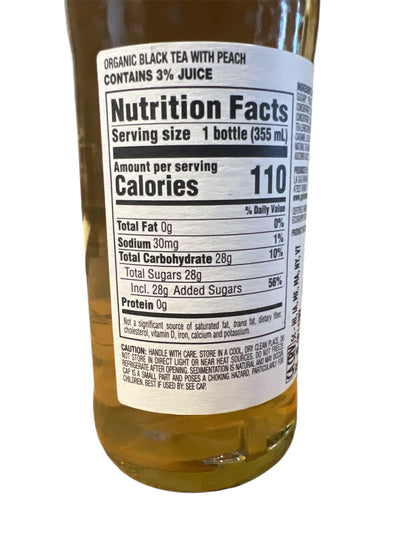 Galvanina - Peach Tea - 355ml (12 fl oz)