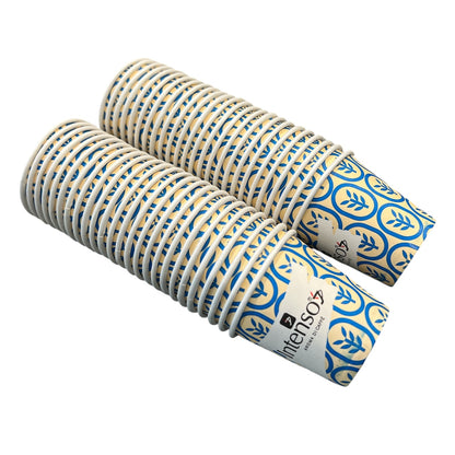 Intenso - 2oz  Paper Cups for Espresso Coffee (50 Cups)
