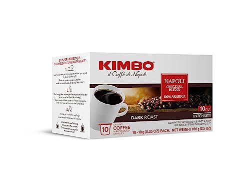 Kimbo - K-Cup Capsule Napoli 100% Arabica Dark Roast