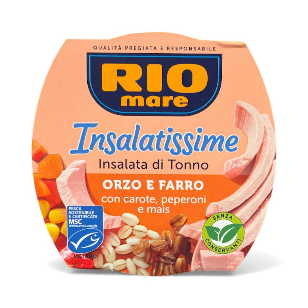 Rio Mare - Insalatissime - Orzo e Farro - Carote , peperoni e Mais - 160g