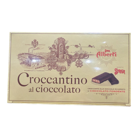 Alberti -  Croccantini  Alle Nocciole Ricoperto al Cioccolato - 300g (10.6oz)