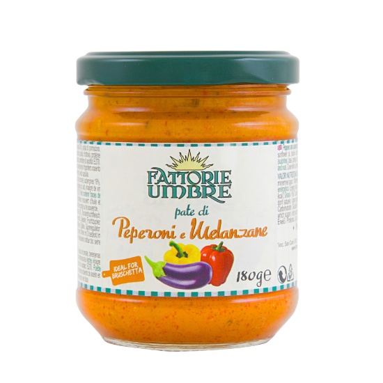 Fattorie Umbre - Pepper & Eggplant Spread - 180g (6.3oz)