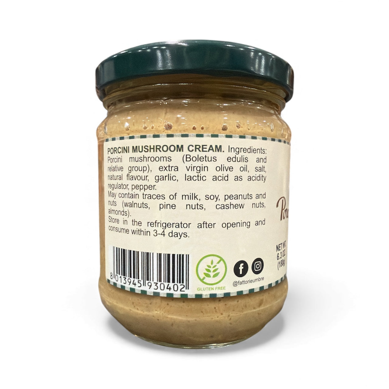 Fattorie Umbre - Porcini Mushroom Cream - 180g - (6.3oz)