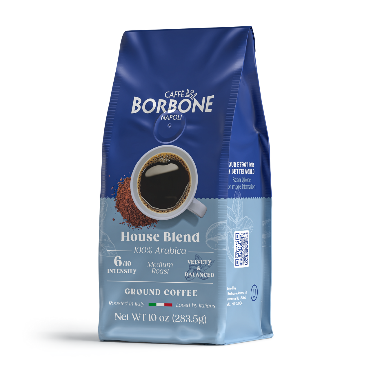 Caffe Borbone - House Blend - Ground Espresso - 10oz (283.5g)