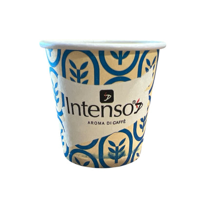 Intenso - 2oz  Paper Cups for Espresso Coffee (50 Cups)