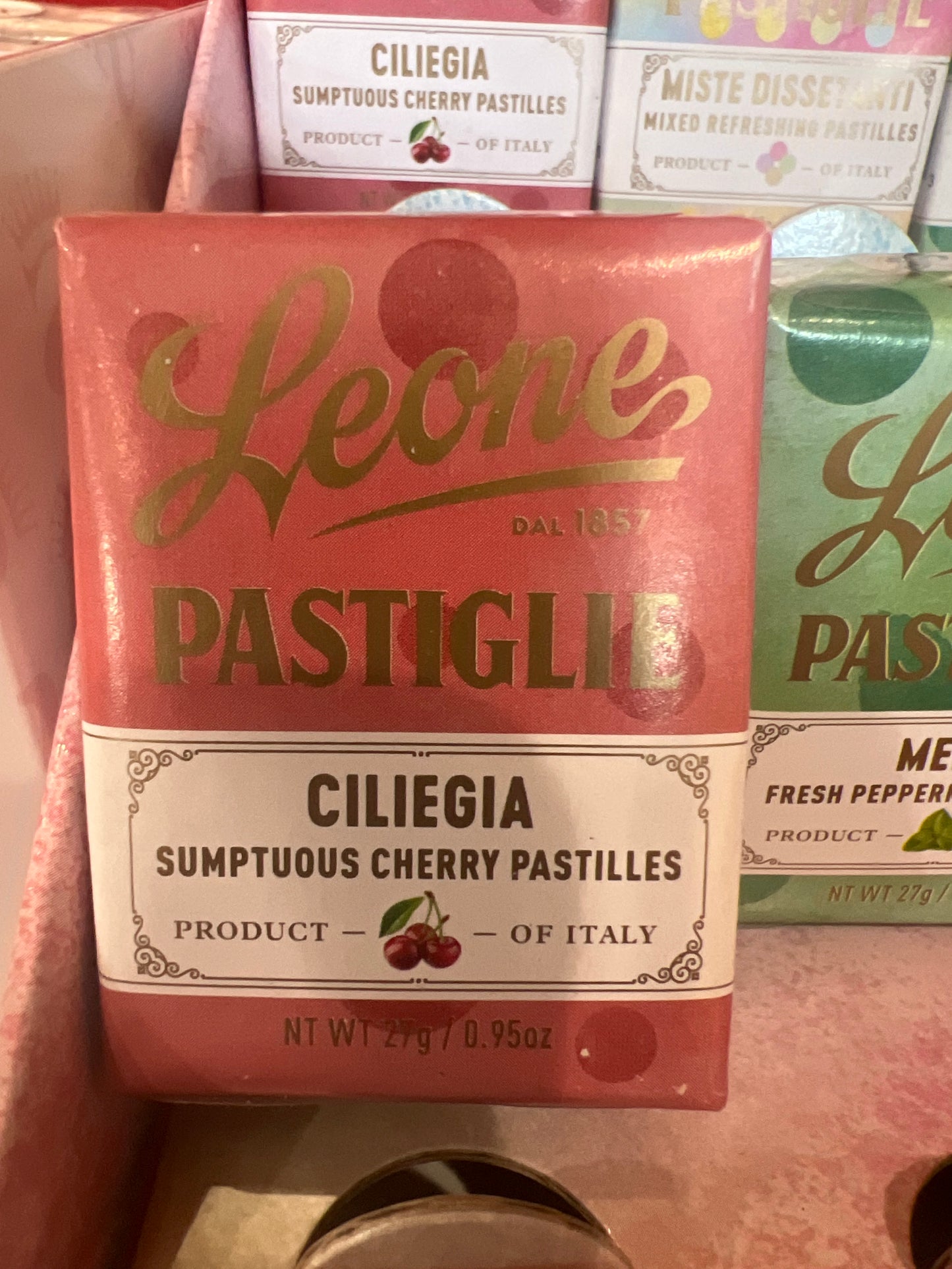 Leone - Pastiglie al Gusto Ciliegia - 27g