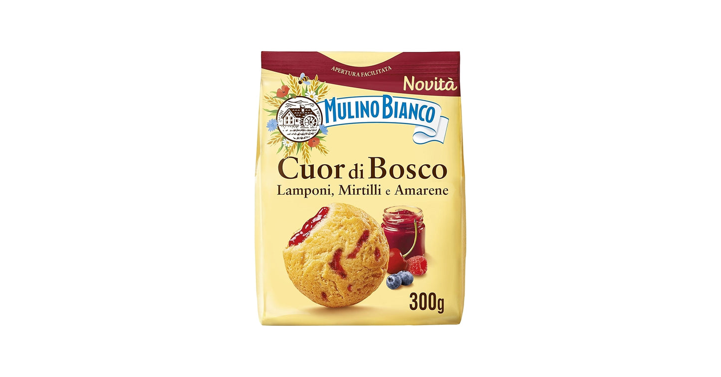 Mulino Bianco - Cuor Di Bosco - 300g (10.58oz)