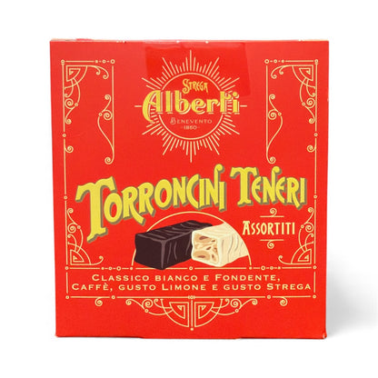 Alberti - Torroncini Teneri Assortiti - Bianco & Fondente - 200g