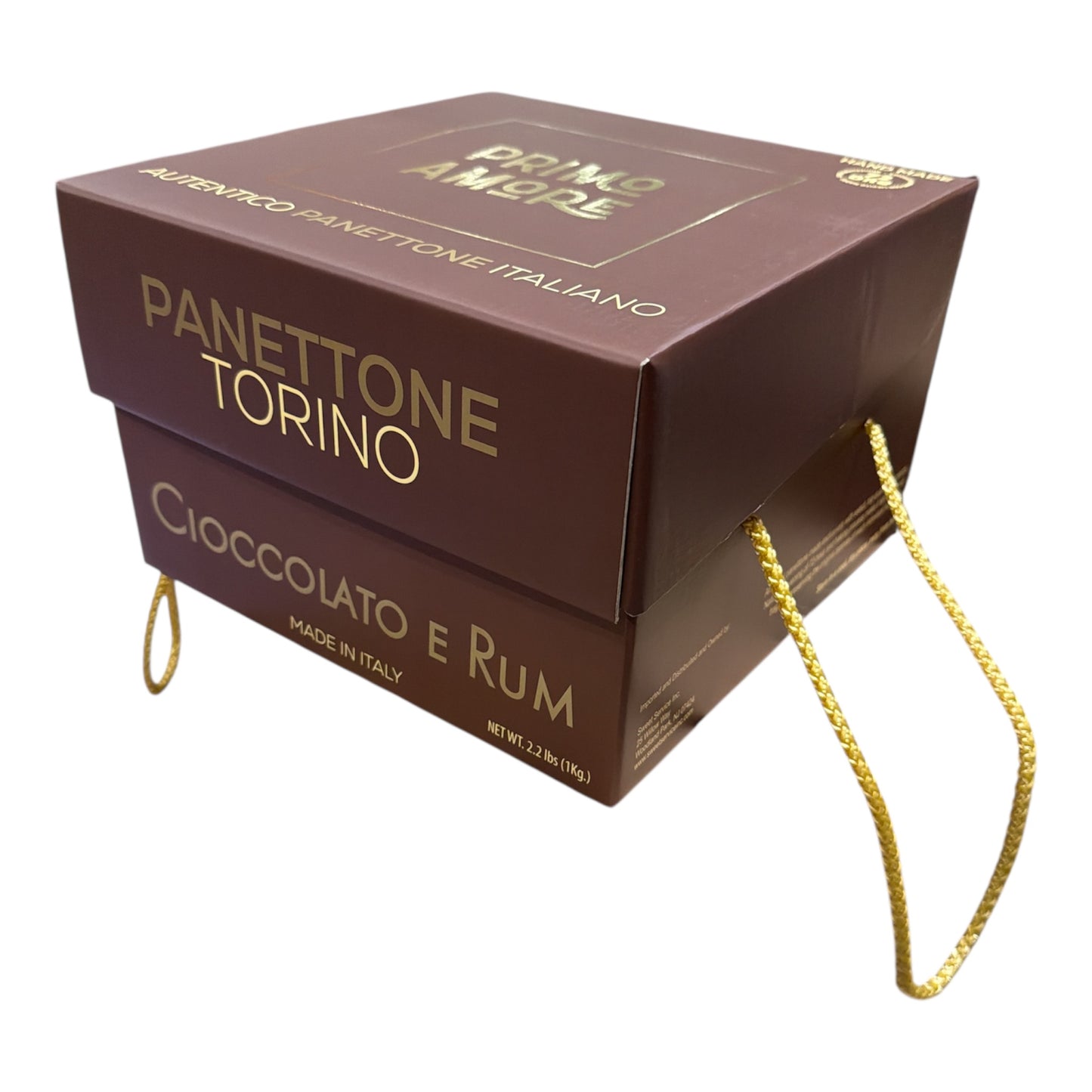 Primo Amore - Torino - Panettone Cioccolato e Rum - 1000g (2.2LB)