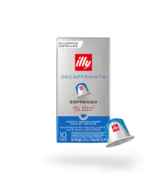 Illy - Nespresso Compatible Capsules - Decaffeinato - Espresso Decaf - 10 capsule
