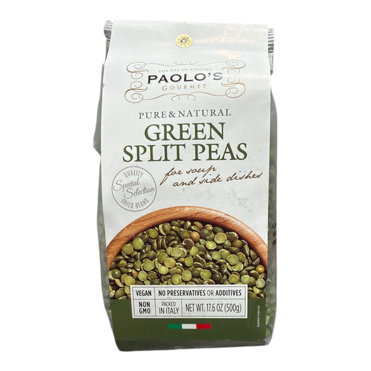 Paolo - Green Split Peas - 500g (17..6oz)
