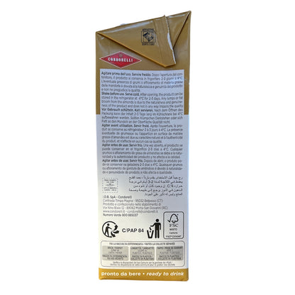 Condorelli - Latte Di Mandorla - Almond Drink - 1000ml (33.814 fl)