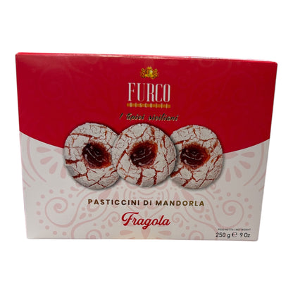 Furco - Pasticcini di Mandorla alla Fragola - 250g (9oz)