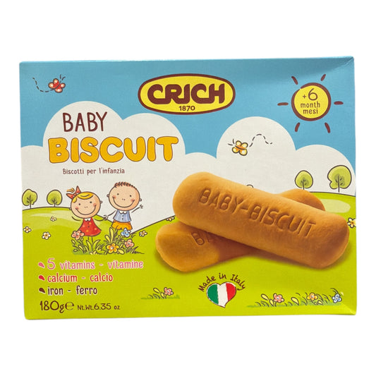 Crich - Baby Biscuit - 6 Months - 180g (6.35oz)