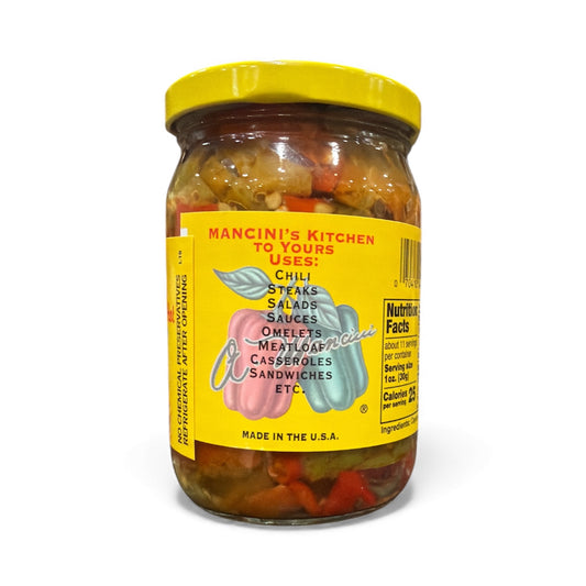 Mancini - Fried Peppers LONGHOTS - 340g (12oz)