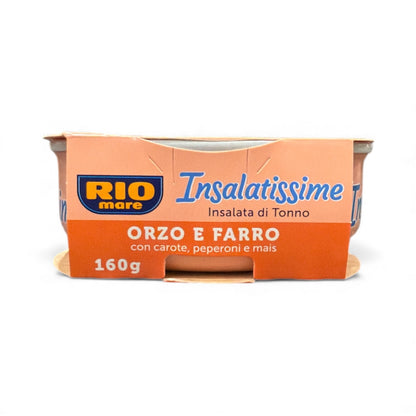 Rio Mare - Insalatissime - Orzo e Farro - Carote , peperoni e Mais - 160g