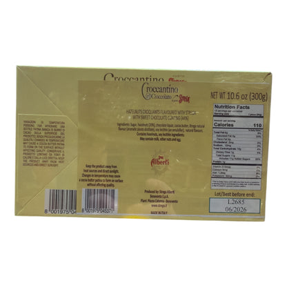 Aliberti - Croccantini al Cioccolato Al Gusto Strega - 300g ( 10.6oz)