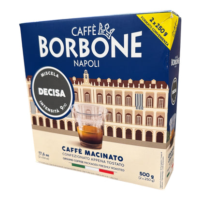 Caffe' Borbone - Caffe Macinato - Miscela Decisa - 2 x 250g