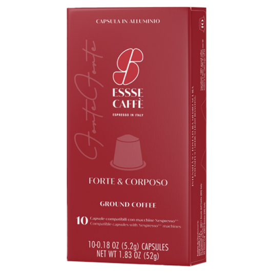 Essse Caffe - Intenso Capsules - 10/Box - Compatible with Nespresso® Machines