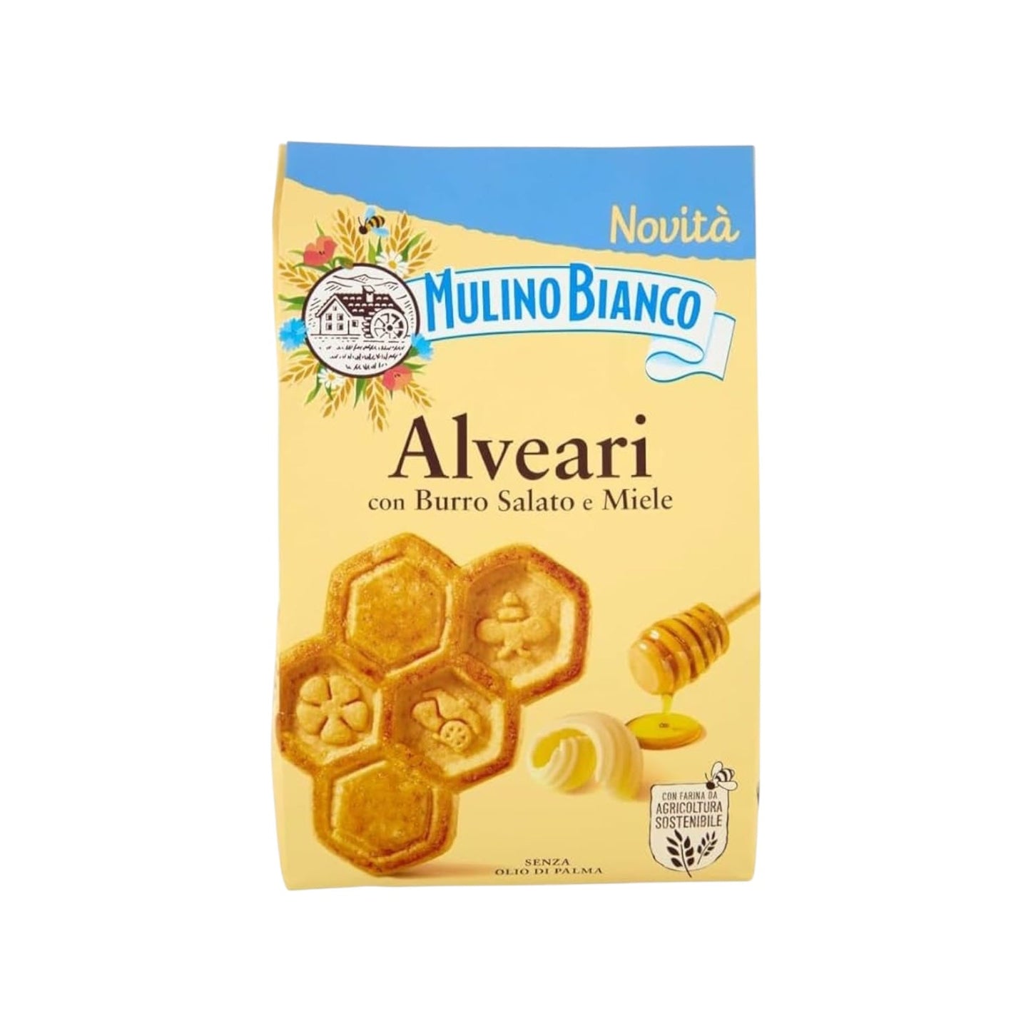 Mulino Bianco - Alveari con Burro Salato e Miele - 300g