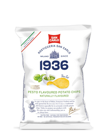 San Carlo - Pesto Potato Chips - 100g - Gluten Free