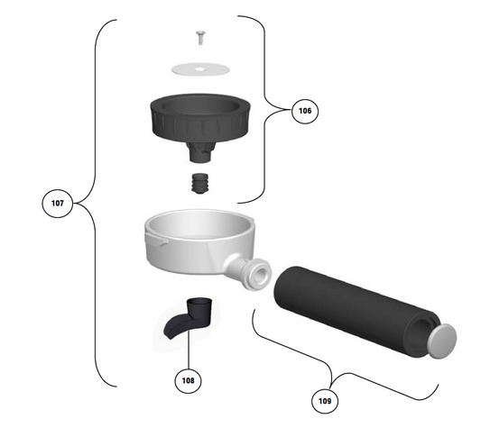 Francis Francis - Filter Holder Kit/X6 Trio - A000375