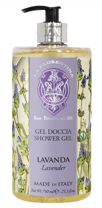 La Florentina - Lavanda - Gel Doccia - Shower Gel - 750ml (23.5fl)