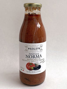 Paolo - Sugo alla Norma - Eggplant & Salted Ricotta Cheese  500g (17.63oz)