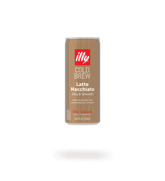 illy - Coffee Drink Latte Macchiato - Can 250ml (8.45 FL OZ).