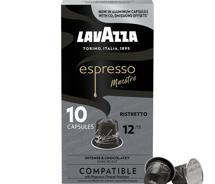 Lavazza -  Espresso Maestro Intensity #12 - Capsules - 10/Bag - Compatible with Nespresso® Machines