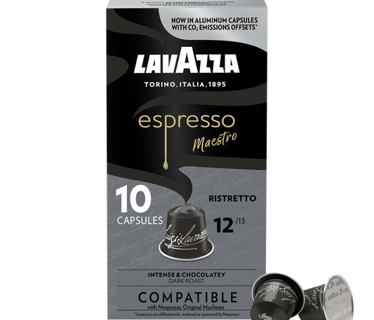 Lavazza -  Espresso Maestro Intensity #12 - Capsules - 10/Bag - Compatible with Nespresso® Machines